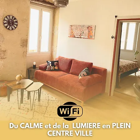Apartment Apt En Plein Centre Ville D'Auch - 1 Ch, Calme, 1Er Et - Facile De Se Garer *